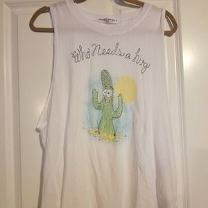NWT Graphic tank